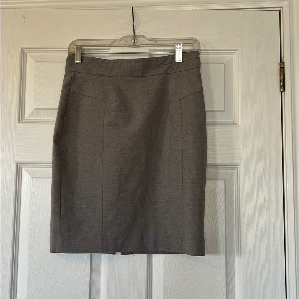 H&M Gray Pencil Skirt